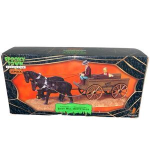 Lemax Spooky Town Boot Hill Table Top Undertaker - Retired - 2009 - Halloween